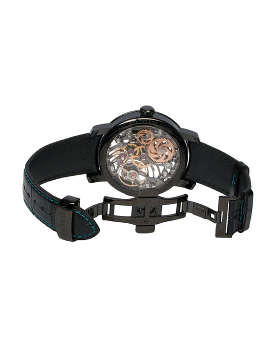 Aerowatch Aerowatch 50931 NO09 механические мужские часы часы крупный план черный циферблата